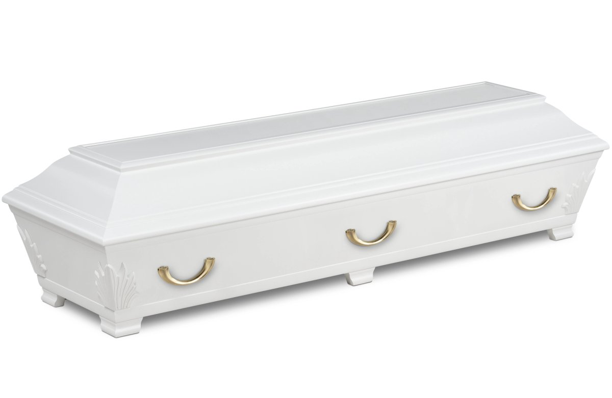 Kista Ornament vit stängd