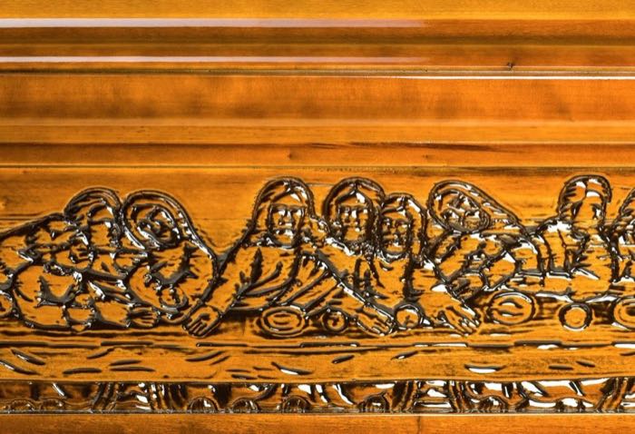 Kista Sista måltiden - detaljbild