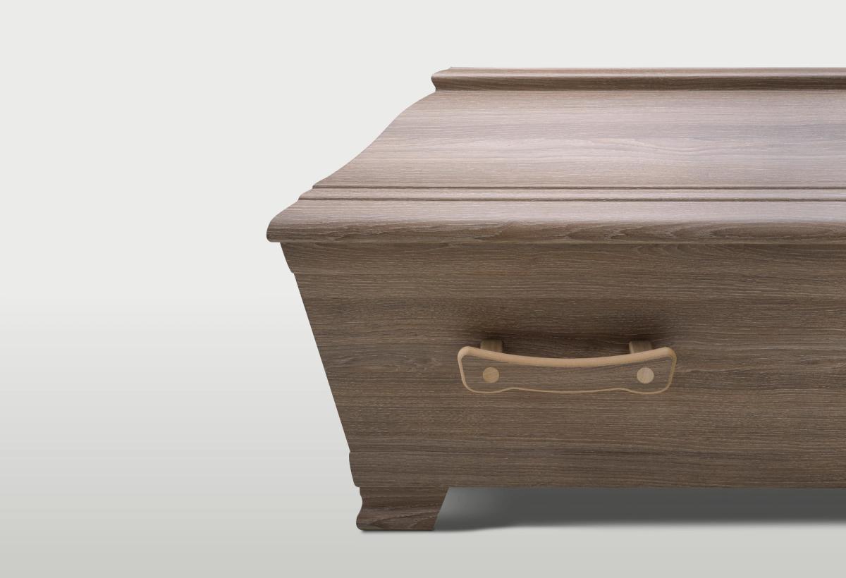 Kista Standard rustik detalj trähandtag