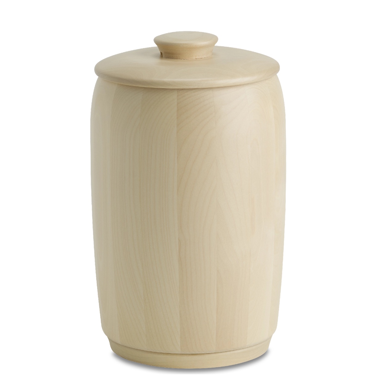 Urna Ovum lackerad björk